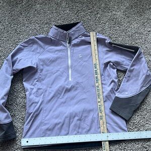 Women's Purple Quarter-Zip Jacket